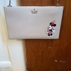 Kate spade Disney clutch with gold chain